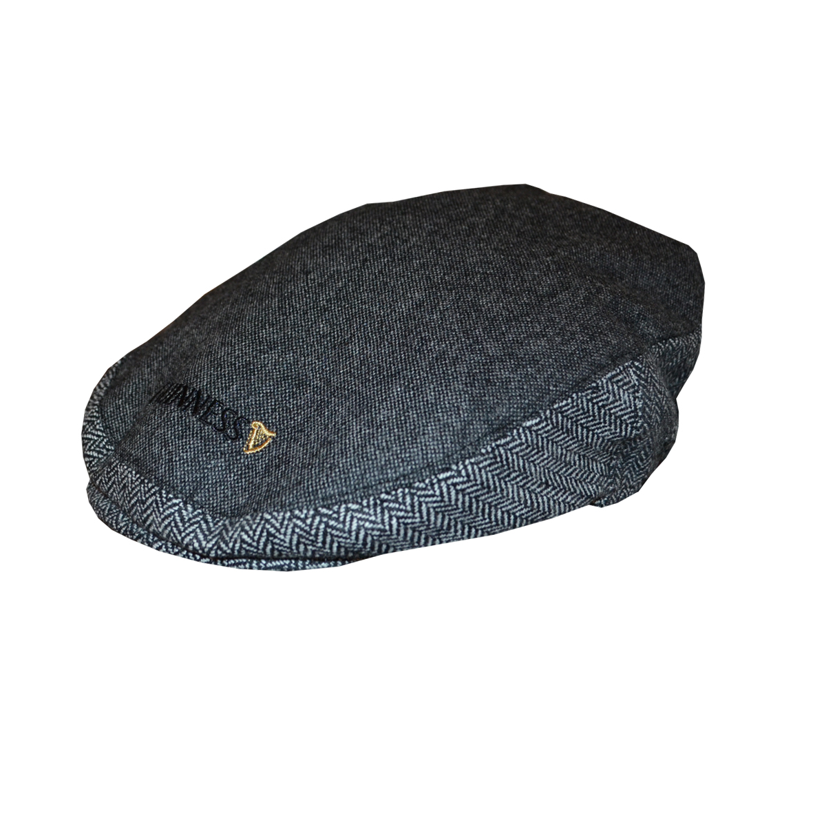 Guinness Grey Tweed Flat Cap (Medium & Large)